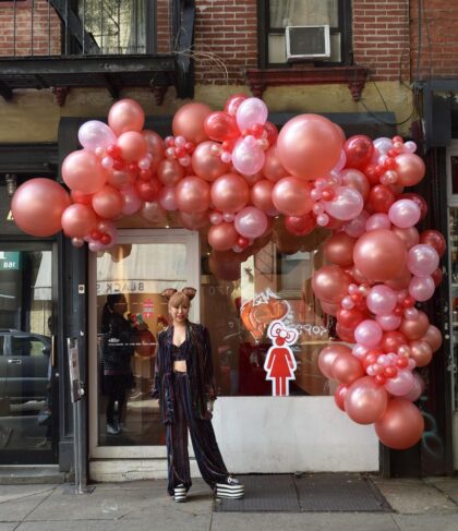 Britney Tokyo Balloon Archway