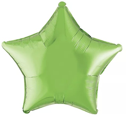 Lime - 21" Star