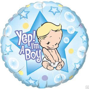 18" Yep I'm a Boy