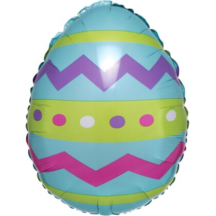 Striped Easter Egg