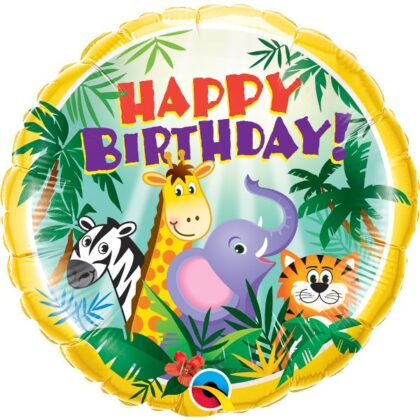 Birthday Jungle Friends