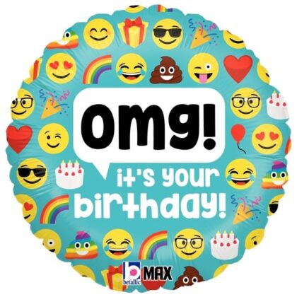 OMG! Emoji Birthday