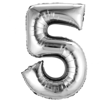 Number Five - Silver