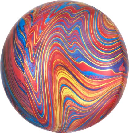 COLORFUL MARBLE ORB