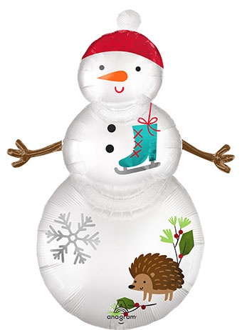 Smiley Snowman