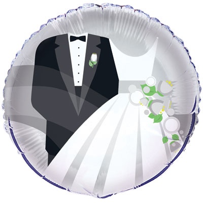 18" Bride and Groom