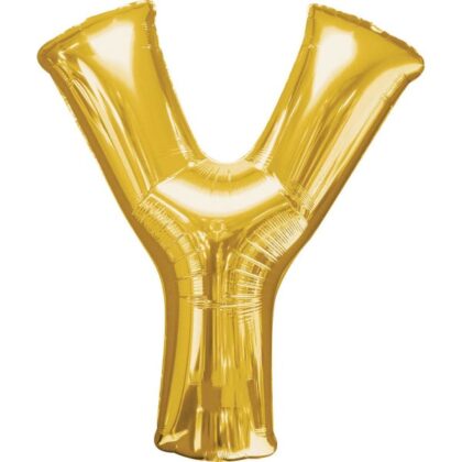 Letter Y - Gold