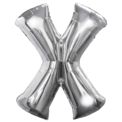 Letter X - Silver