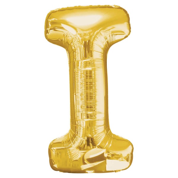 Letter I - Gold