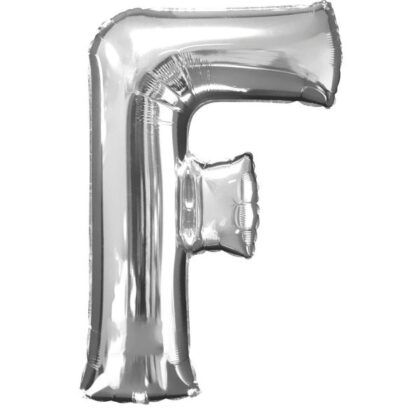 Letter F - Silver