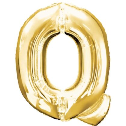 Letter Q - Gold