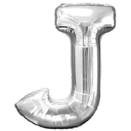 Letter J - Silver