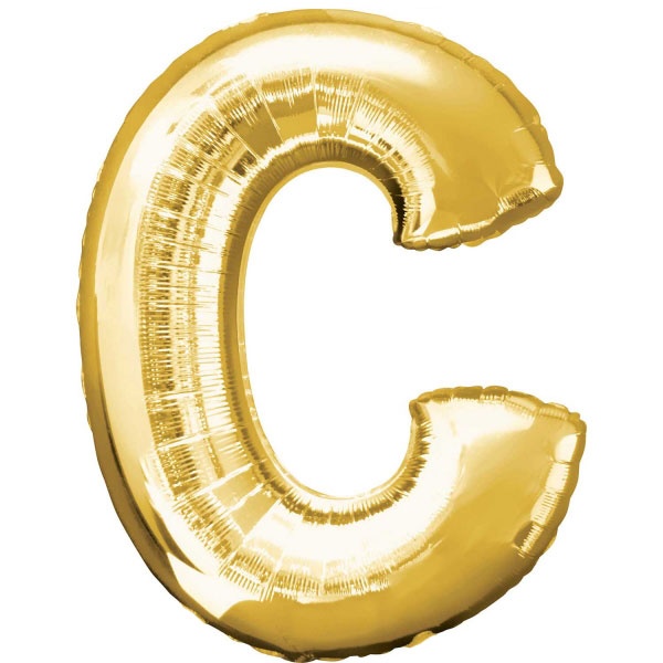 Letter C - Gold