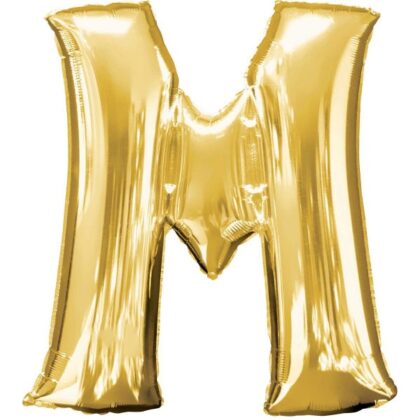 Letter M - Gold