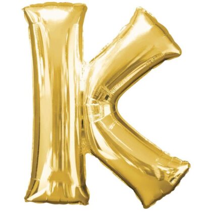 Letter K - Gold