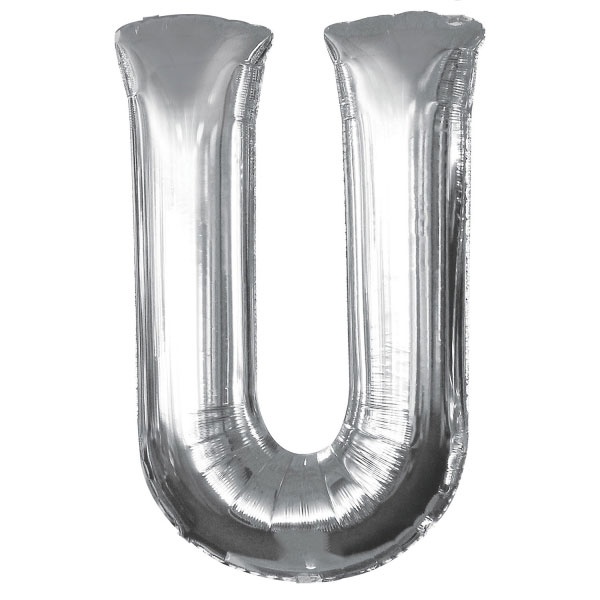 Letter U - Silver