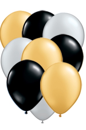 50 Gold Black & Silver Asmt