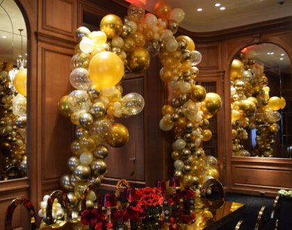 Rothman's Steakhouse Long Island Balloon Archway