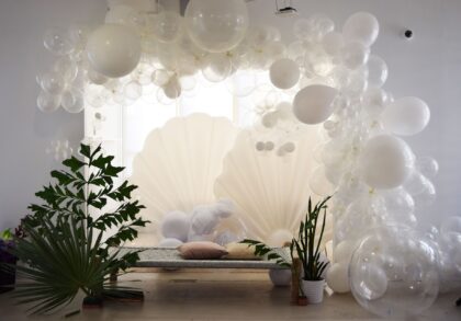 PECONIC BAY YACHT CLUB LONG ISLAND BALLOON ARCHWAY