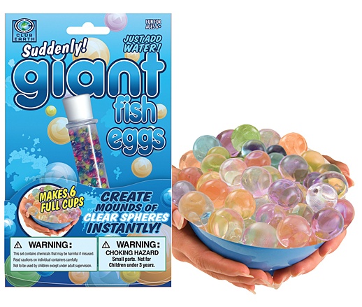 SUDDENLY GIANT FISH EGGS