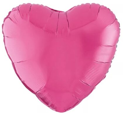 Magenta - 18" Heart