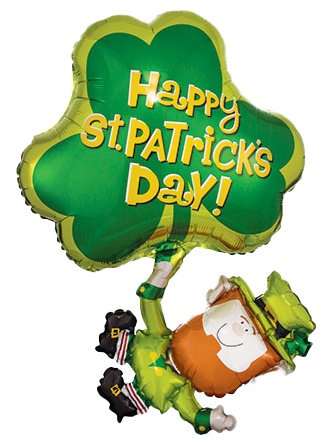 Leprechaun and Shamrock