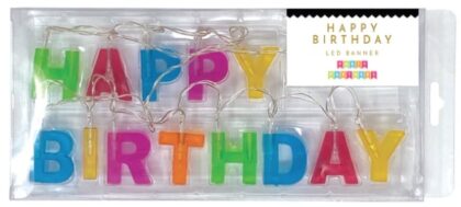 LED Birthday Banner
