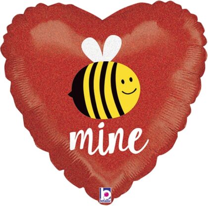 18" Bee Mine Heart