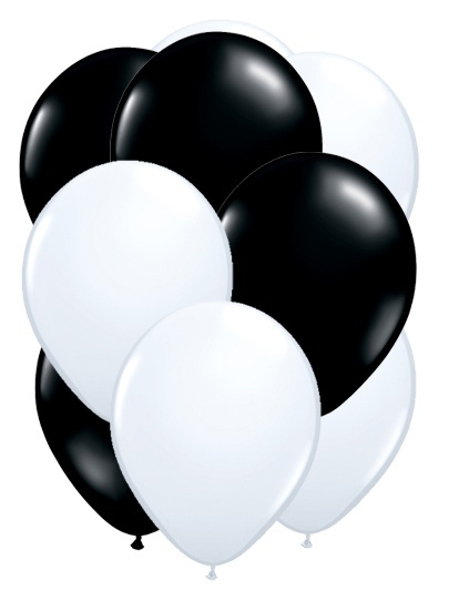 25 Black & White Assortment