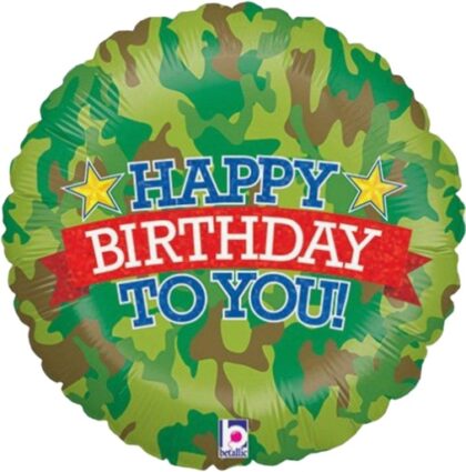 Camo Birthday