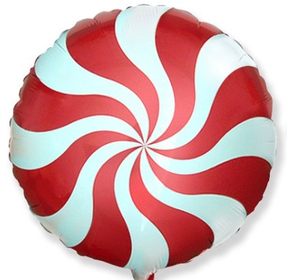 18" Red Peppermint Candy