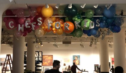 Chefs For Kids Balloon Canopy