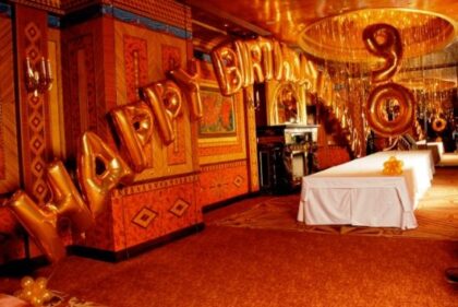 Happy 90 Birthday at Russian Tea Room