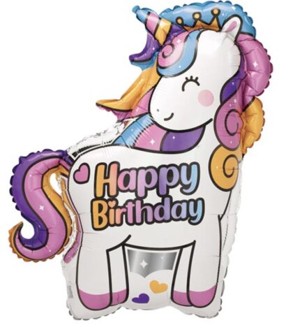Rainbow Birthday Pony
