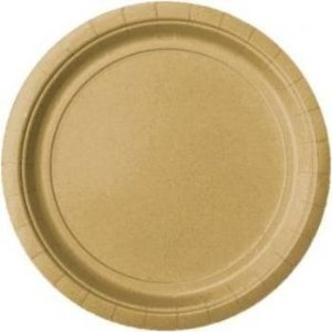 Gold Dinner Plate