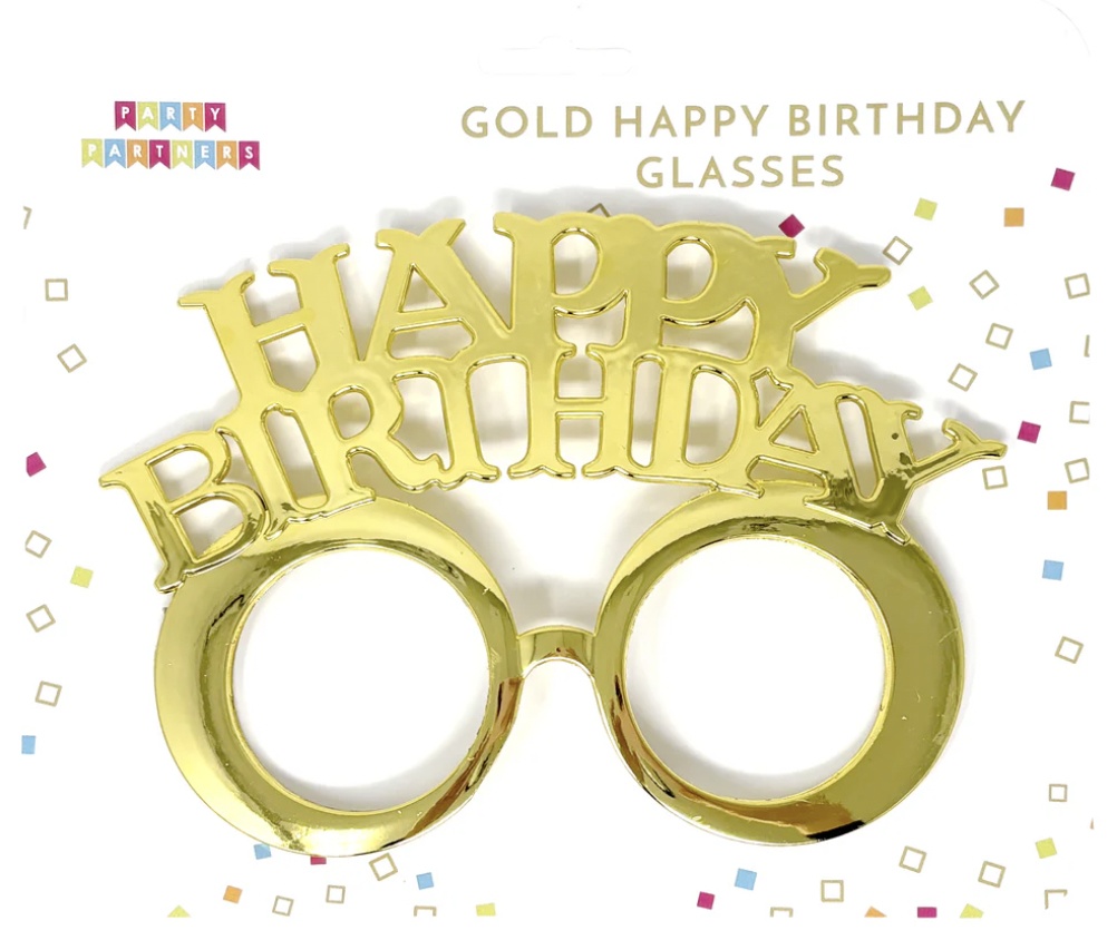 Happy Birthday Glasses