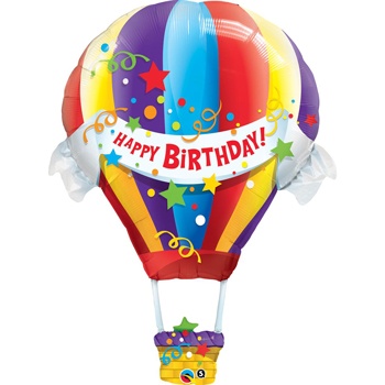 Happy Birthday Hot Air Balloon
