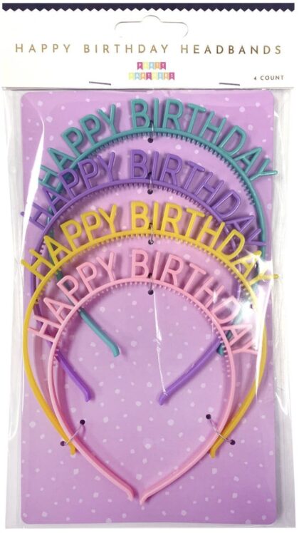 Happy Birthday Headbands