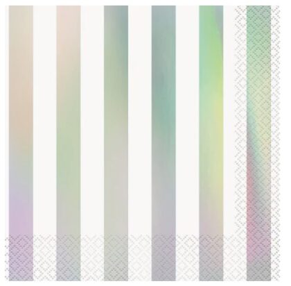 iridescent dinner napkin