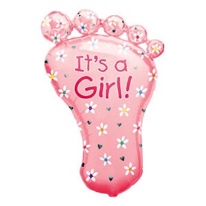It's a Girl Foot
