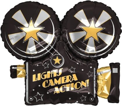 Lights Camera Action Balloon