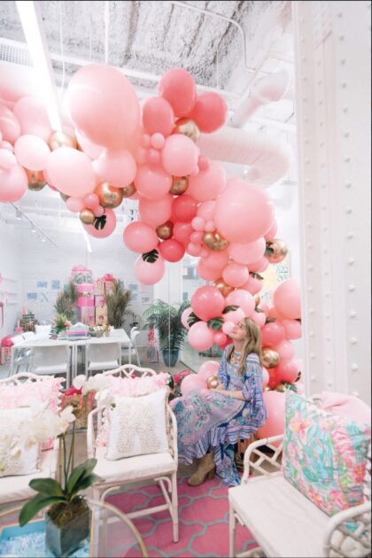 LILLY PULITZER ORGANIC SEMI-ARCH