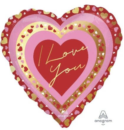 18" I Love You Hearts