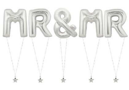 Mr & Mr Letter Bouquet
