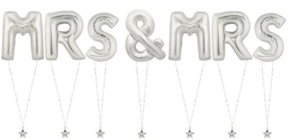 Mrs & Mrs Letter Bouquet