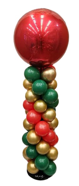 Red Ornament Column