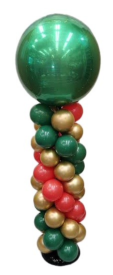 Green Ornament Column