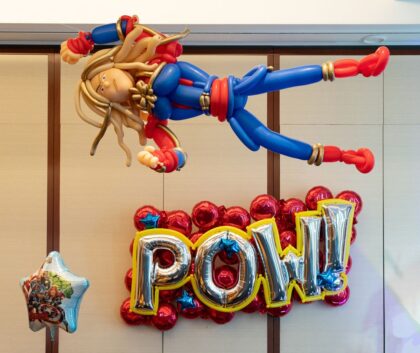 POW Balloon Sculpture