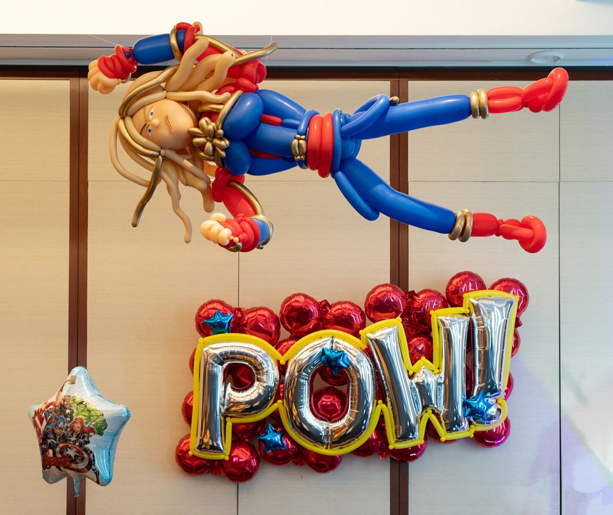 POW Balloon Sculpture