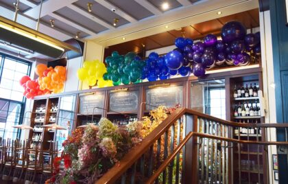 Union Square Cafe Balloon Garland